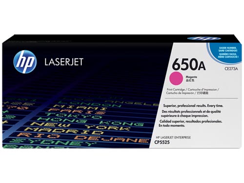 Mực in HP 650A Magenta Original LaserJet Toner Cartridge(CE273A)